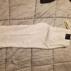 Banana Republic white linen Avery pants size 8P